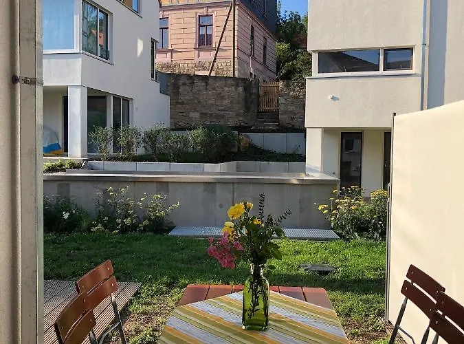 펜션 Gaestehaus Brunnenkunst - Exklusiv Wohnen Im Herzen Der Stadt